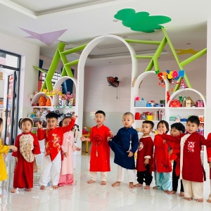 HÌNH TẾT 2025 LỚP DOREMON CLASS